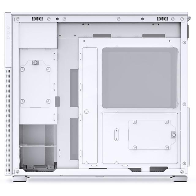 Кутия Jonsbo D41 Screen TG, mATX, Бял 