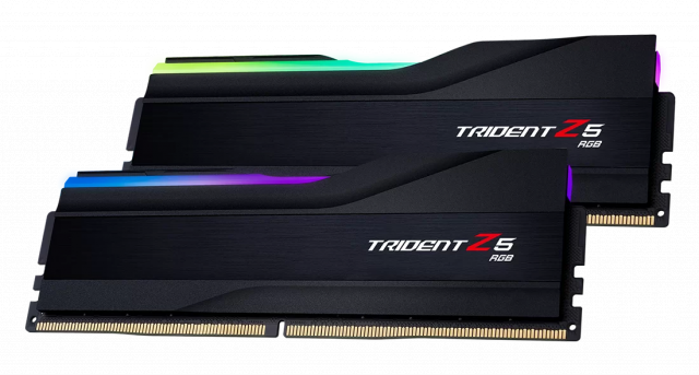 Памет G.SKILL Trident Z5 Black RGB 32GB (2x16GB) DDR5 6800MHz CL34 