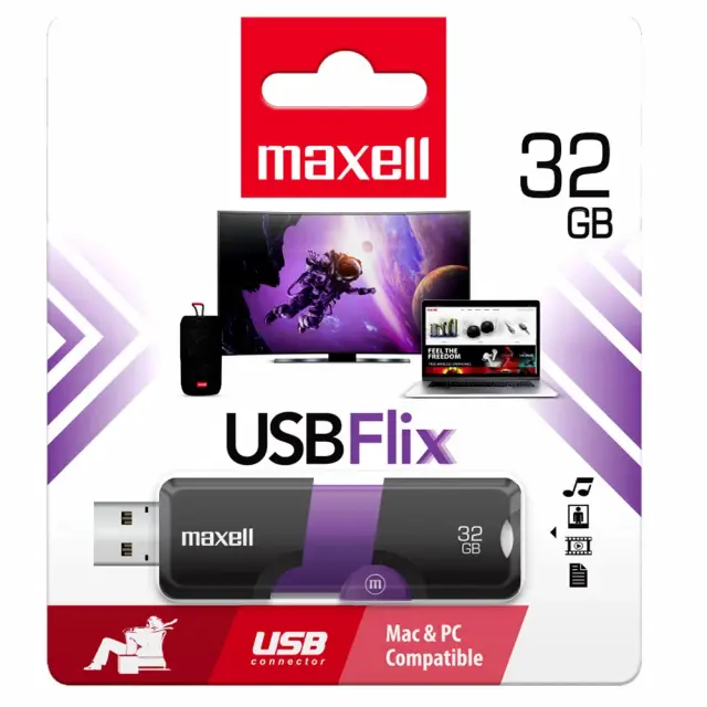 USB stick MAXELL FLIX, USB 3.0, 32GB 