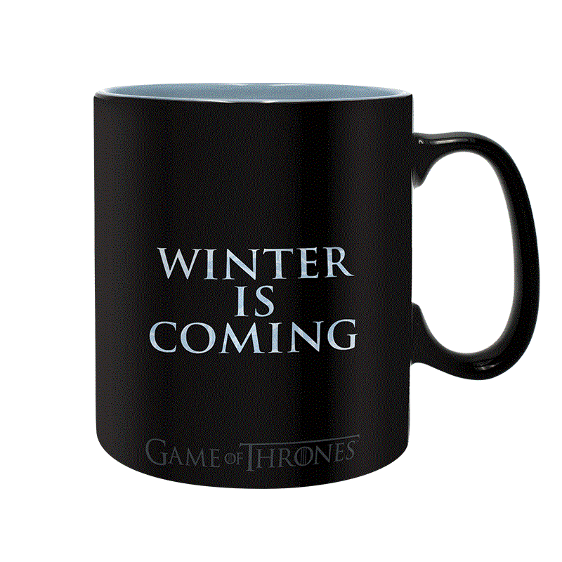 Чаша ABYSTYLE GAME OF THRONES Heat Change Mug Winter is here