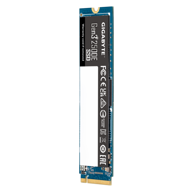 SSD Gigabyte Gen3 2500E, 500GB, NVMe, M.2 