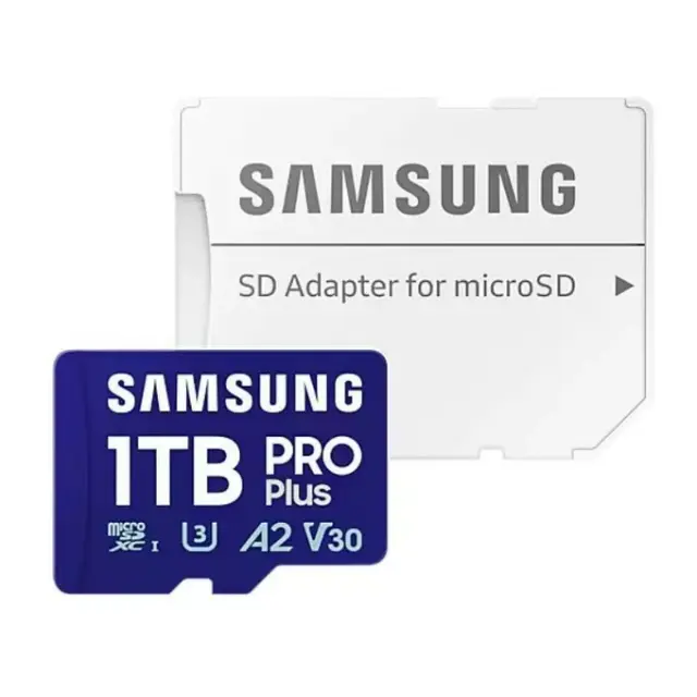 Memory card Samsung PRO microSD 1TB, Adapter 