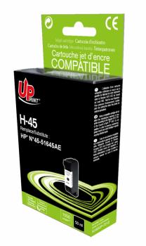 Ink cartridge UPRINT 51645A HP, Black