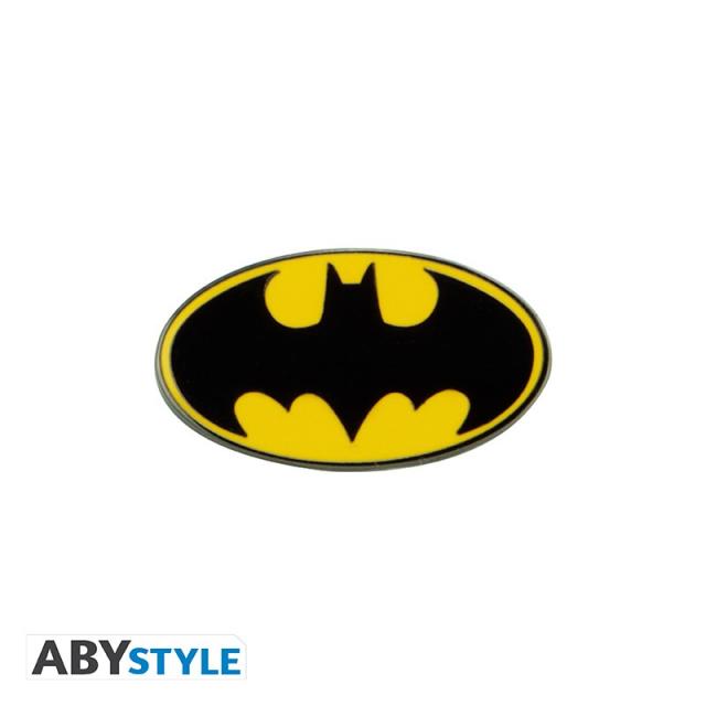 Комплект ABYSTYLE DC COMICS - Pck XXL glass + Pin + Pocket Notebook "Batman" 