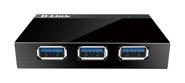 USB Hub, 4 port, D-LINK-DUB-1340-E 