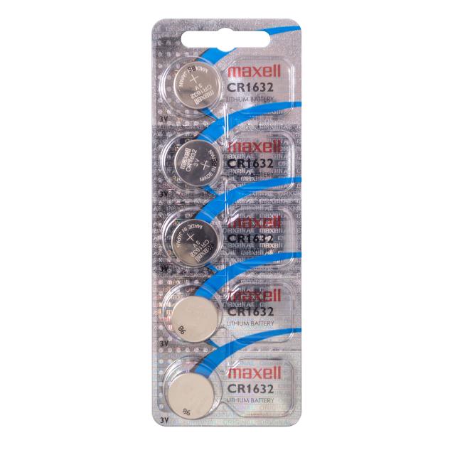 Button battery lithium   CR1632 3V 5 pc in blister /price for 1 battery/ MAXELL 