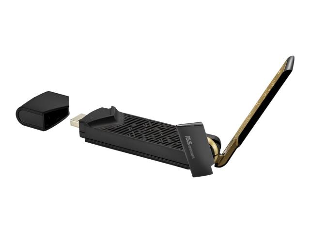 Безжичен адаптер ASUS USB-AX56U Dual Band AX1800 WiFi 6 802.11ax, USB 3.2 Gen1 