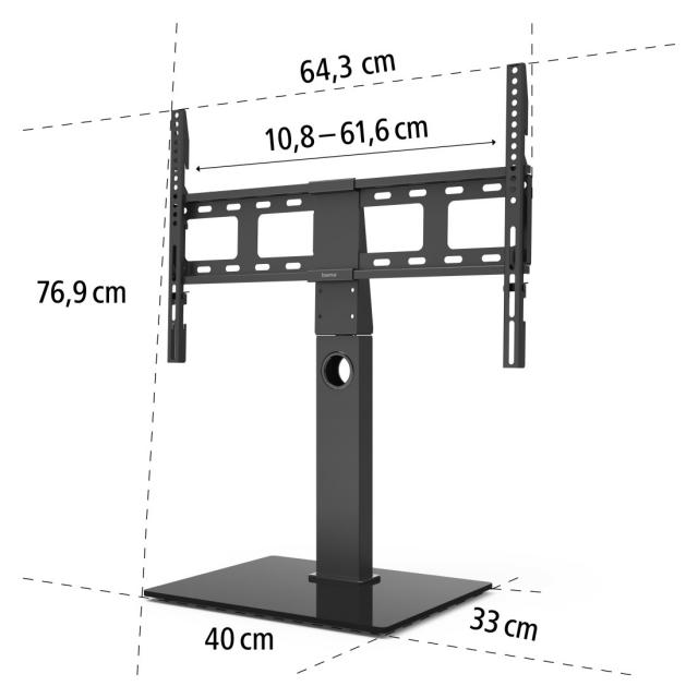 Стойка за TV HAMA, 65", 118095 