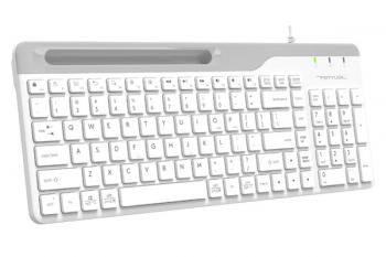 Keyboard A4TECH FK25, Smartphone Cradle, White