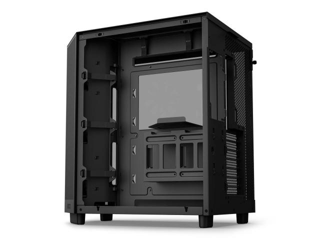 Кутия NZXT H6 Flow RGB Matte Black - Middle Tower 