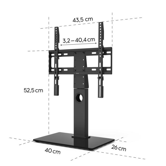 Стойка за TV HAMA, 140 см (55"), 220866 