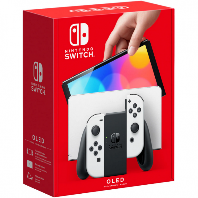 Consle Nintendo Switch OLED White/Gray 