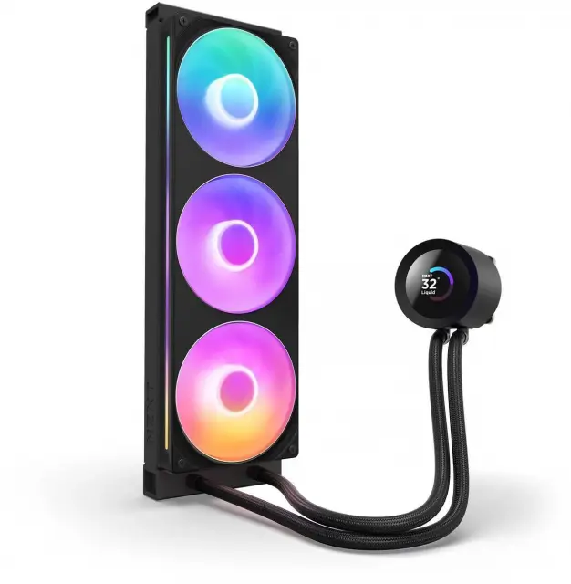 AIO Liquid Cooler NZXT Kraken Plus 360 RGB LCD Display - Black 