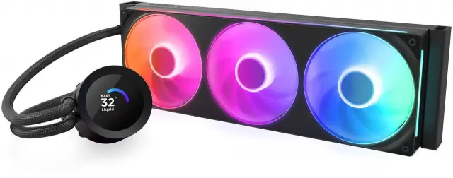 AIO Liquid Cooler NZXT Kraken Plus 360 RGB LCD Display - Black 