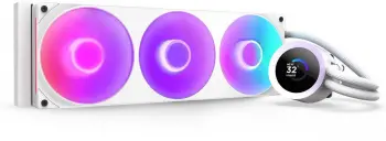 AIO Liquid Cooler NZXT Kraken Plus 360 RGB LCD Display - White