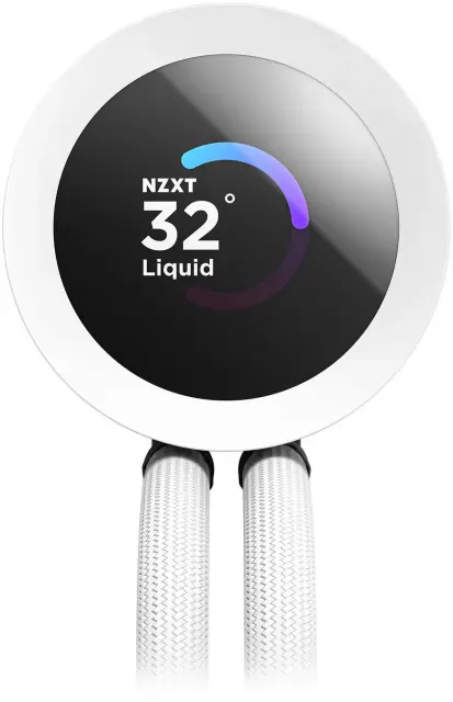 AIO Liquid Cooler NZXT Kraken Plus 360 RGB LCD Display - White 