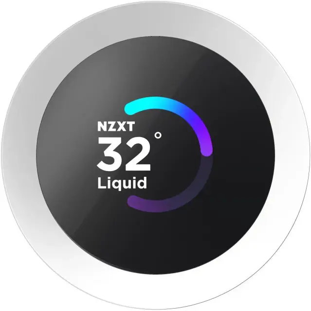 AIO Liquid Cooler NZXT Kraken Plus 360 RGB LCD Display - White 