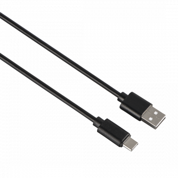 Hama Charging/Data Cable, USB Type-C, 0.9 m, black,bulk package