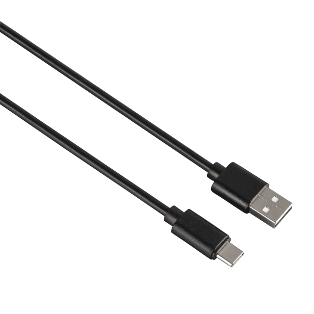 Hama Charging/Data Cable, USB Type-C, 0.9 m, black,bulk package 