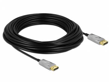 Delock Active Optical Cable DisplayPort 1.4 8K 15 m