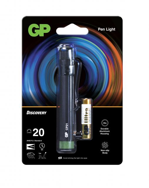 Torch as pen GP BATTERIES  Discovery  LED CP21  20 lumens 