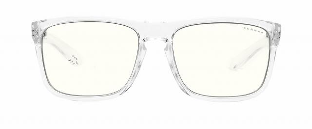 Компютърни очила GUNNAR Intercept Crystal, Clear, Бял 