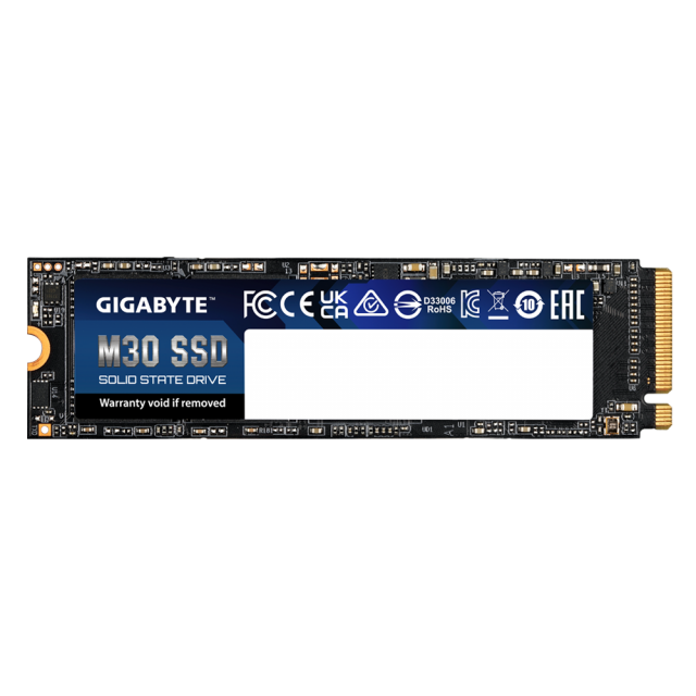 SSD Gigabyte M30, 512GB, NVMe, PCIe Gen3, M.2 