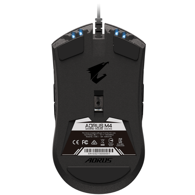 Gaming Mouse Gigabyte Aorus M4 RGB Fusion, Optical 