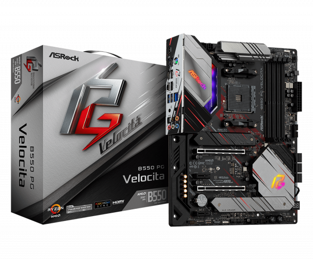 Дънна платка ASRock B550 PG Velocita 