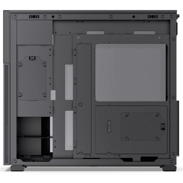 Кутия Jonsbo D41 Screen TG, mATX, Черна 