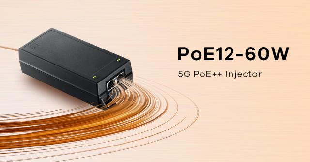 Инжектор ZyXEL POE12-60W PoE, Gigabit, 60W 