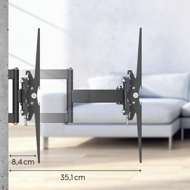 Стенна стойка за TV Hama FULLMOTION, 165 см (65"), 220830 