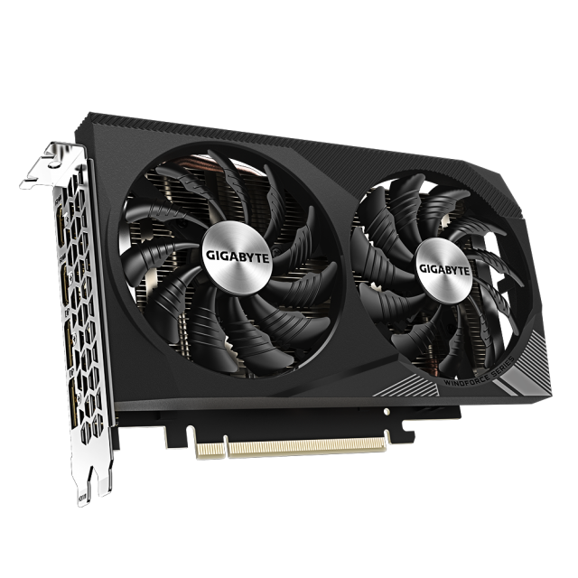 Видео карта GIGABYTE RTX 3050 WINDFORCE V2 OC 8GB GDDR6 