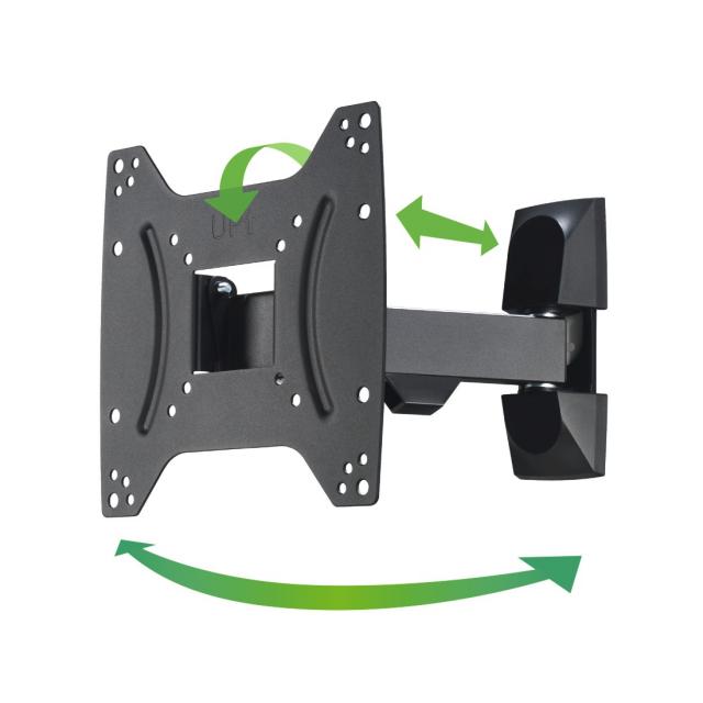 Hama TV Wall Bracket, Swivel, Tilt, 122 cm, 48", 220821 