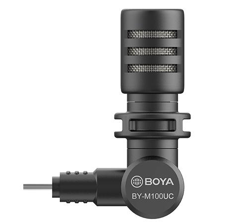 Микрофон BOYA BY-M100UC компактен 