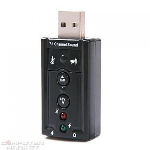 Sound card ESTILLO Mini, USB, 7.1 