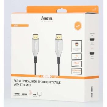 Hama Optical, Active HDMI™ Cable, Plug-Plug, 4K, gold-plated, 15 m 