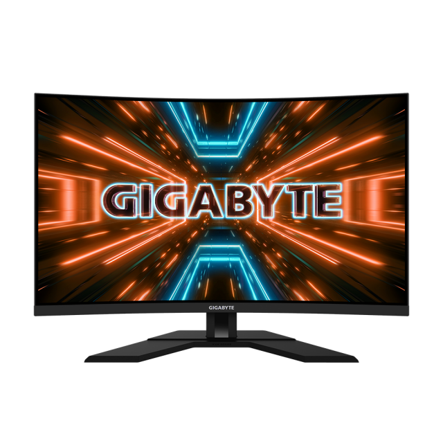 Gaming Monitor Gigabyte M32UC, 31.5" SS VA UHD 3840x2160, Curved 1500R, 144Hz, 1ms, HDR 400, KVM 