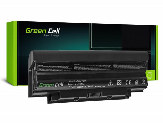 Laptop Battery for Dell Inspiron 15 N5010 15R N5010 N5010 N5110 14R N5110 3550 Vostro 3550 11.1V 6600mAh GREEN CELL 