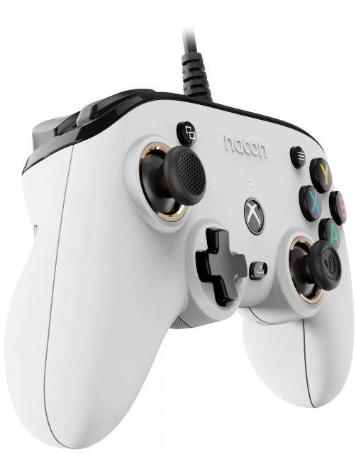 Жичен геймпад Nacon XBox Series Pro Compact White, Бял 