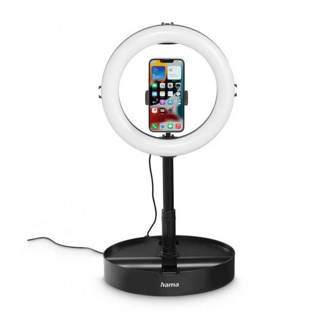 "SpotLight FoldUp 102 II" LED Ring Light, HAMA-04658 