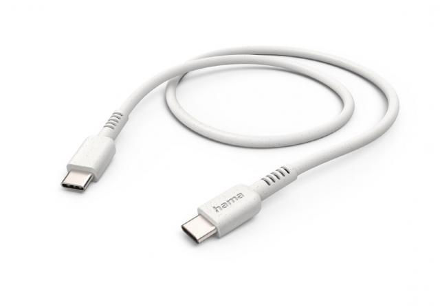 Кабел за зареждане HAMA "Eco", USB-C - USB-C, 1 м, 187282 