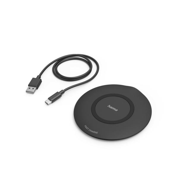 Hama "QI-FC15" Wireless Charger, 15 W, 201674 