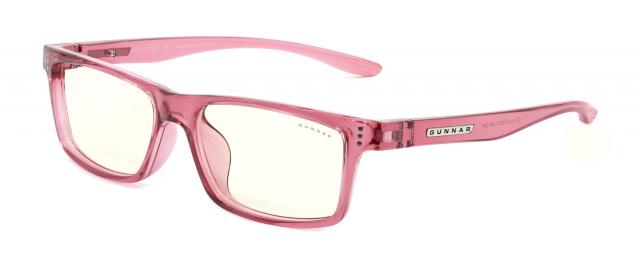 Blue light glasses for kids Gunnar Cruz Kids Large, Clear Natural, Pink 