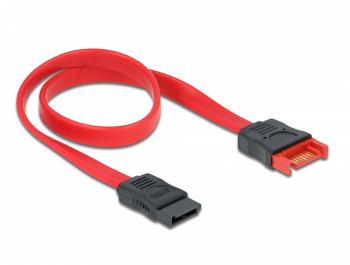 Delock SATA 6 Gb/s Extension Cable 30 cm red