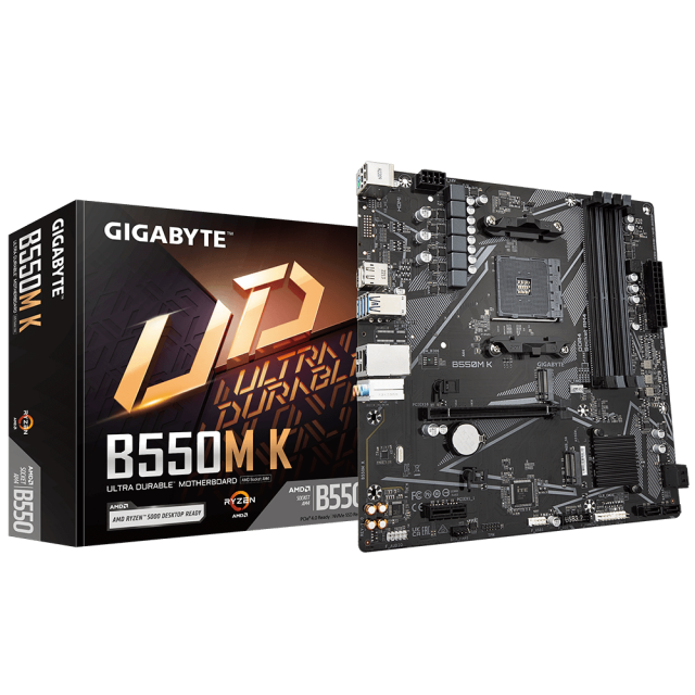 Motherboard GIGABYTE B550M K 4 x DDR4 