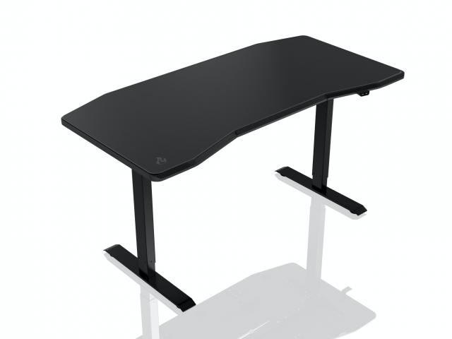 Gaming desk Nitro Concepts D16E, Carbon Black, Electric Height Adjustment 