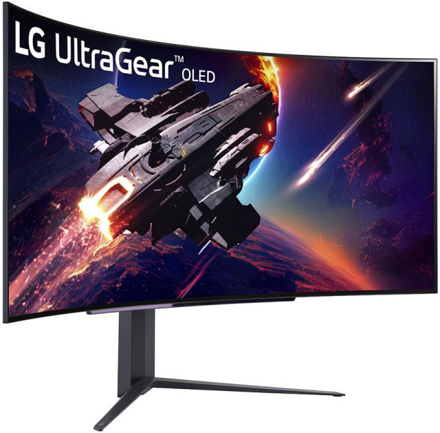 Монитор LG UltraGear - 45 inch OLED Curved WQHD (3440 x 1440), 240Hz, 0.3ms 