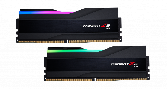 Памет G.SKILL Trident Z5 RGB Black 64GB(2x32GB) DDR5 6400MHz F5-6400J3239G32GX2-TZ5RK 