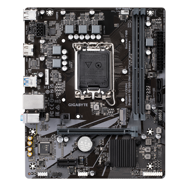 Motherboard GIGABYTE H610M-K, socket 1700, Micro ATX 